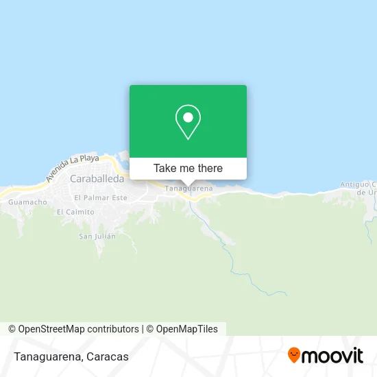 Tanaguarena map