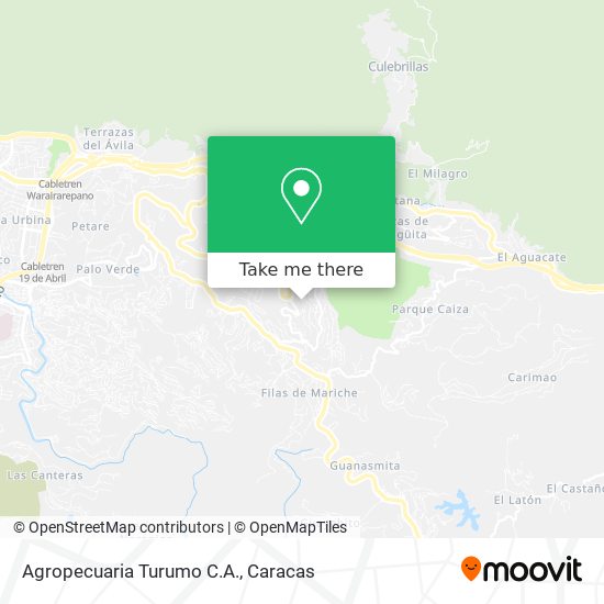 Agropecuaria Turumo C.A. map