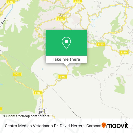 Centro Medico Veterinario Dr. David Herrera map