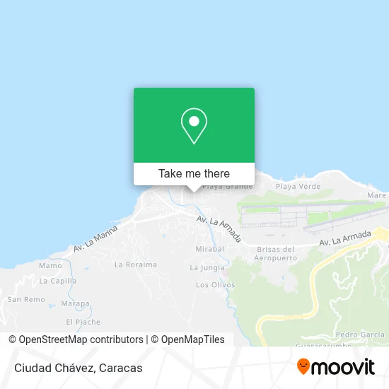 Mapa de Ciudad Chávez