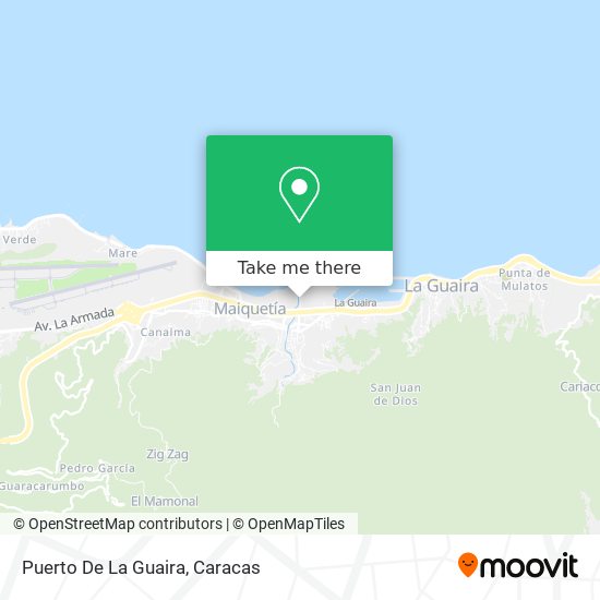 Puerto De La Guaira map