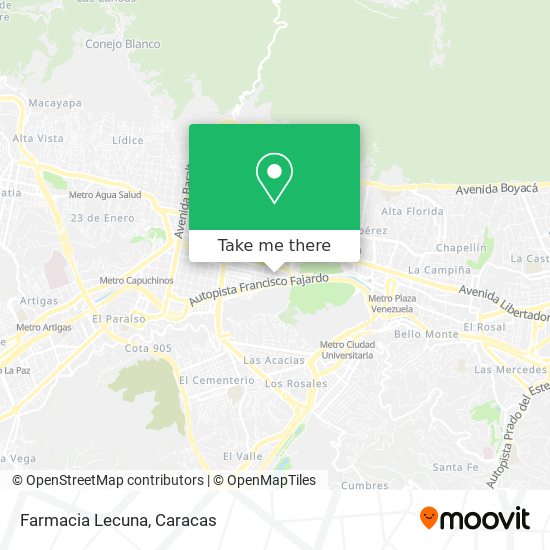 Farmacia Lecuna map