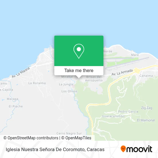Iglesia Nuestra Señora De Coromoto map