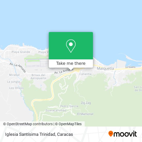 Iglesia Santísima Trinidad map