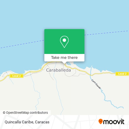 Quincalla Caribe map