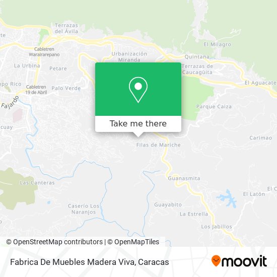 Fabrica De Muebles Madera Viva map