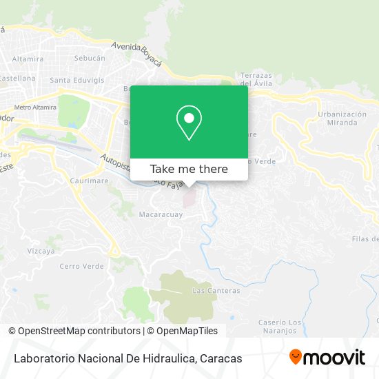 Laboratorio Nacional De Hidraulica map