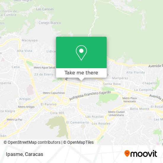 Ipasme map