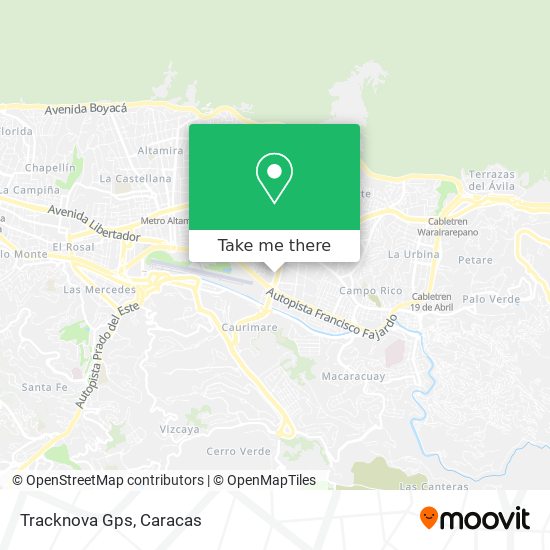 Tracknova Gps map