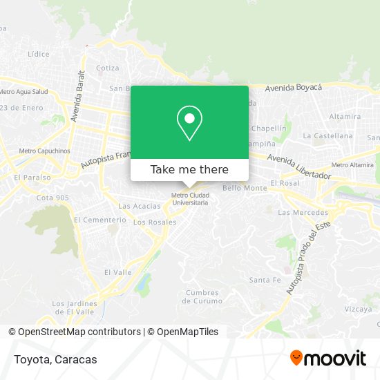 Toyota map