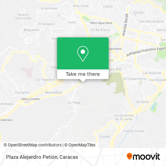 Mapa de Plaza Alejandro Petión