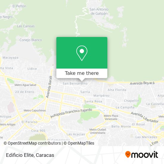 Mapa de Edificio Elite