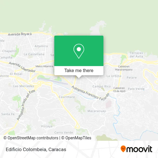 Edificio Colombeia map