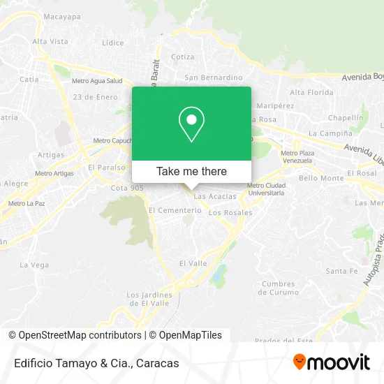 Edificio Tamayo & Cia. map