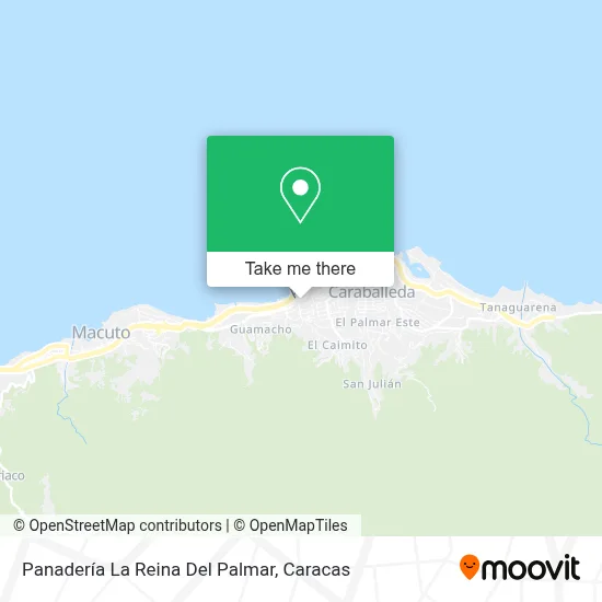 Mapa de Panadería La Reina Del Palmar