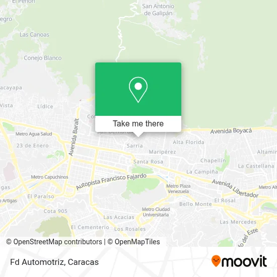 Fd Automotriz map