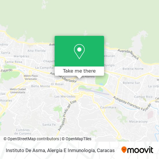 Instituto De Asma, Alergía E Inmunología map