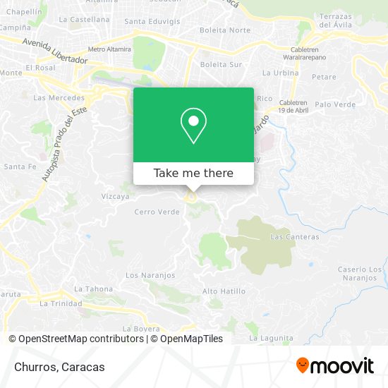 Churros map