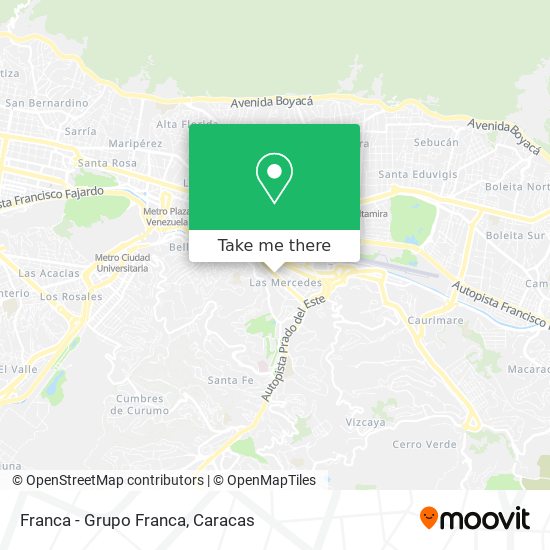Mapa de Franca - Grupo Franca