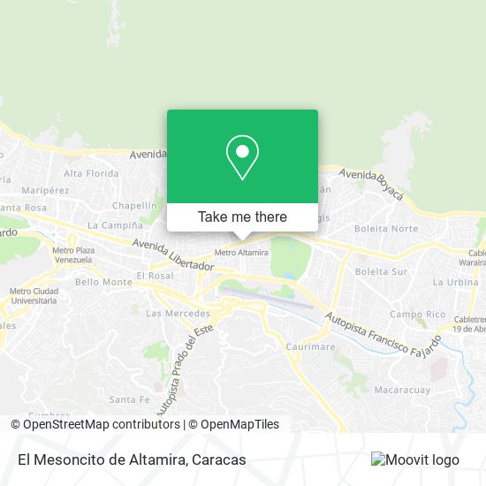 El Mesoncito de Altamira map