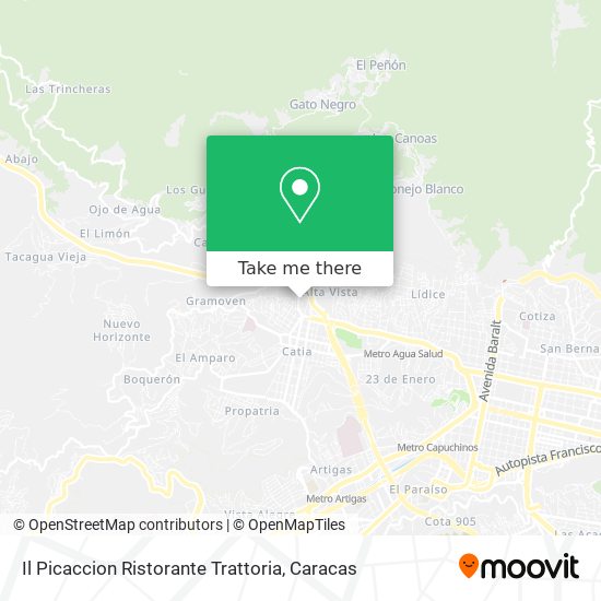 Il Picaccion Ristorante Trattoria map