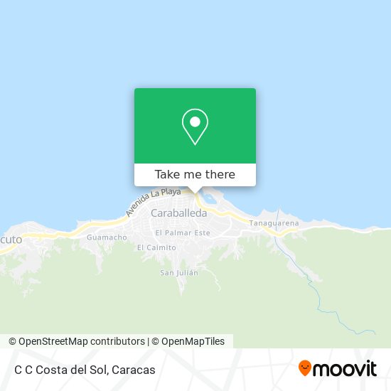 C C Costa del Sol map