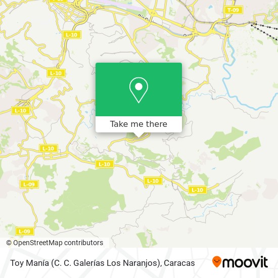 Toy Manía (C. C. Galerías Los Naranjos) map