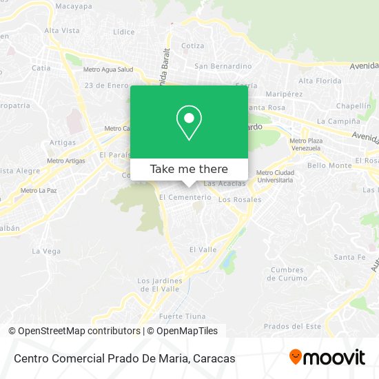 Centro Comercial Prado De Maria map