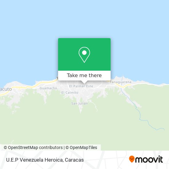 U.E.P Venezuela Heroica map