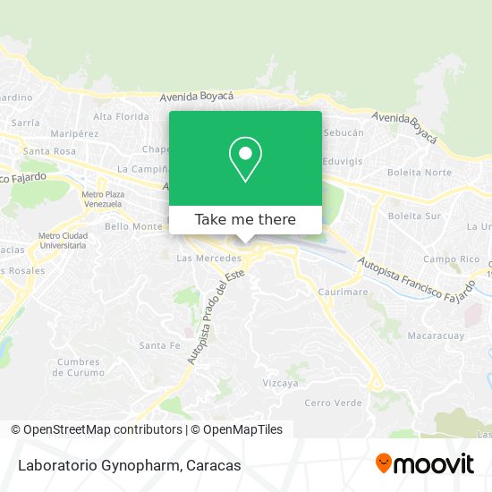 Mapa de Laboratorio Gynopharm