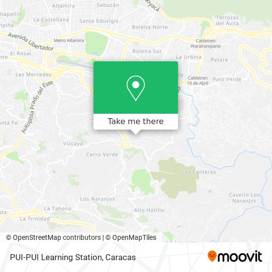 PUI-PUI Learning Station map