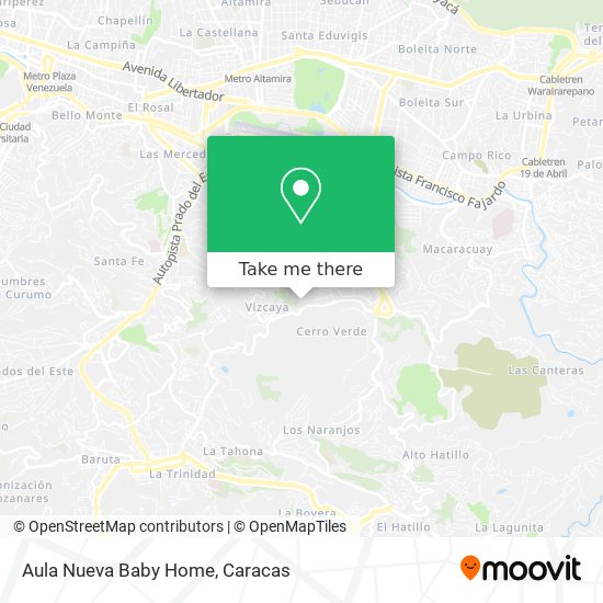 Mapa de Aula Nueva Baby Home