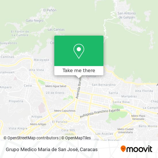 Grupo Medico Maria de San José map