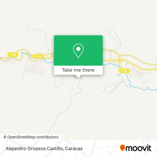 Mapa de Alejandro Oropeza Castillo