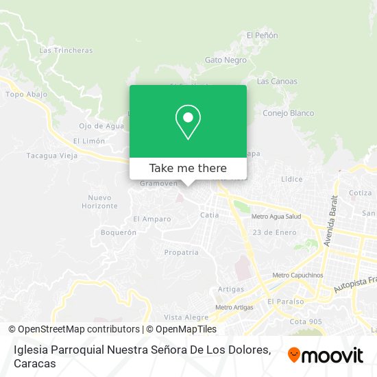 Iglesia Parroquial Nuestra Señora De Los Dolores map