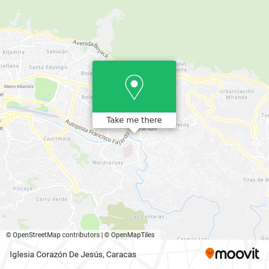 Mapa de Iglesia Corazón De Jesús