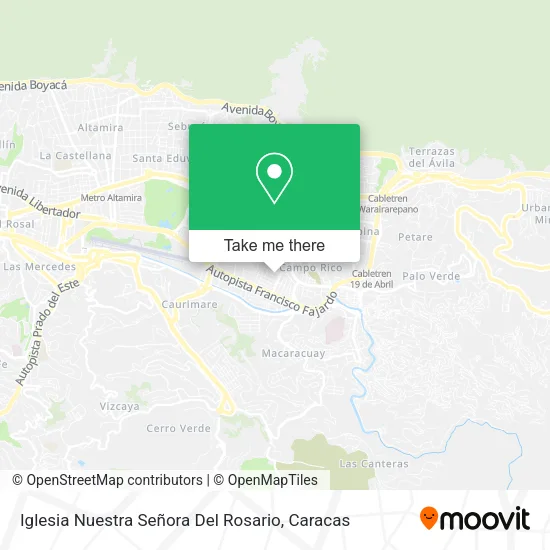 Mapa de Iglesia Nuestra Señora Del Rosario