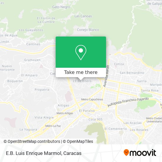 E.B. Luis Enrique Marmol map