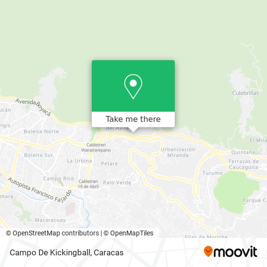 Campo De Kickingball map