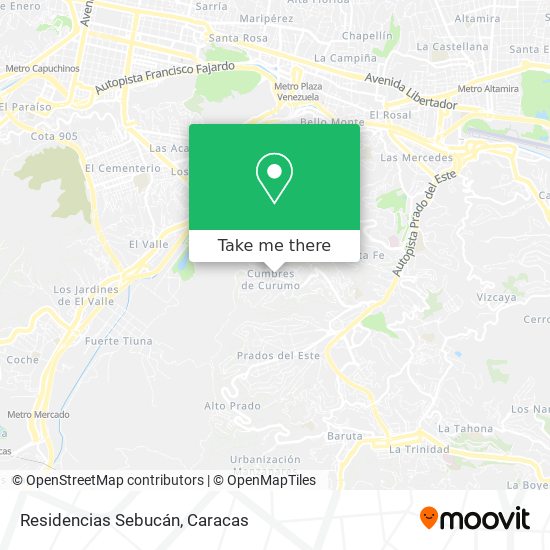 Mapa de Residencias Sebucán