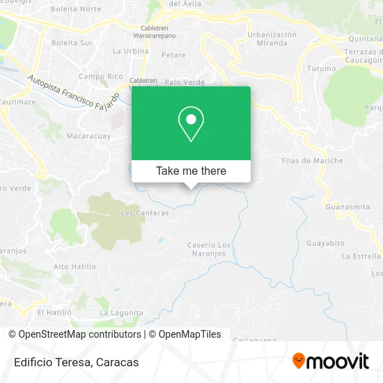 Mapa de Edificio Teresa