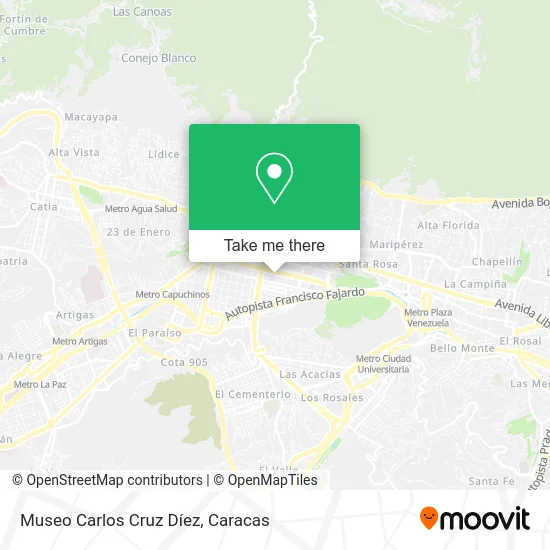 Museo Carlos Cruz Díez map