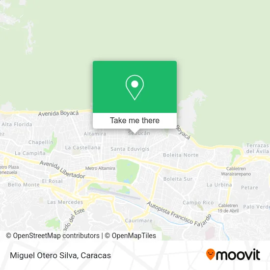 Mapa de Miguel Otero Silva