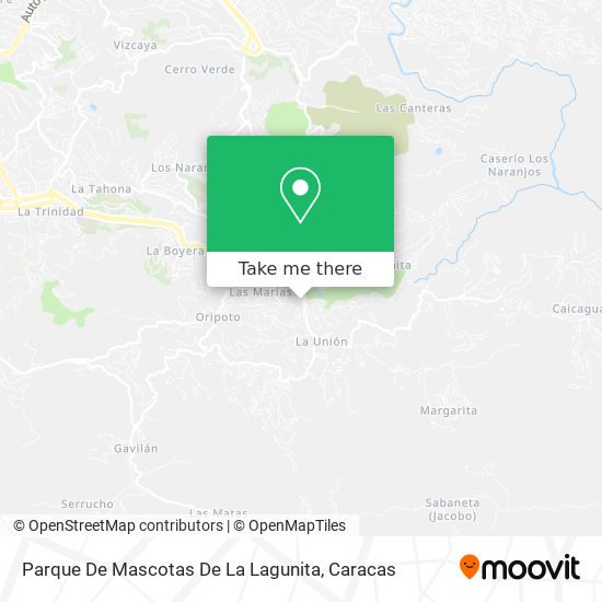 Parque De Mascotas De La Lagunita map