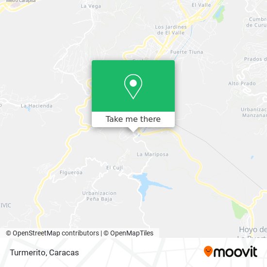 Turmerito map