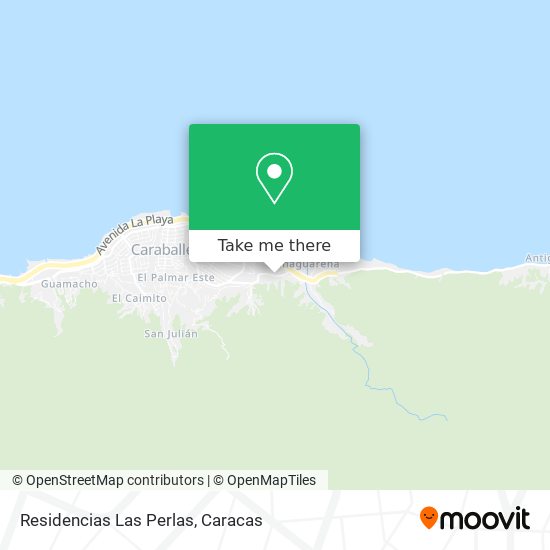 Mapa de Residencias Las Perlas