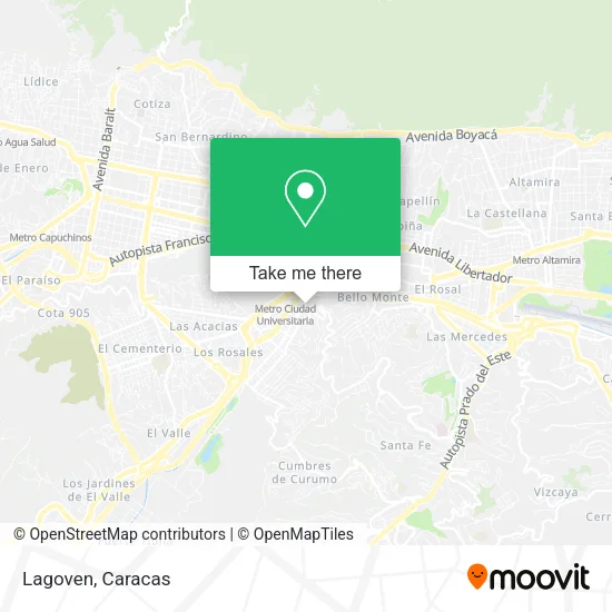 Mapa de Lagoven
