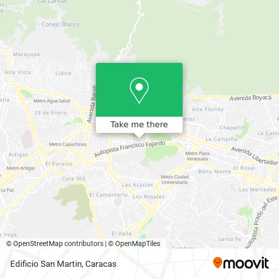 Edificio San Martin map