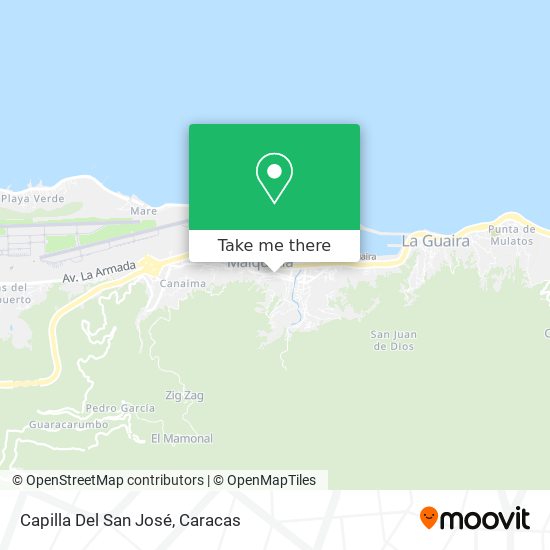 Capilla Del San José map
