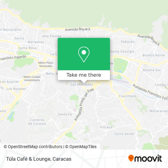 Túla Café & Lounge map